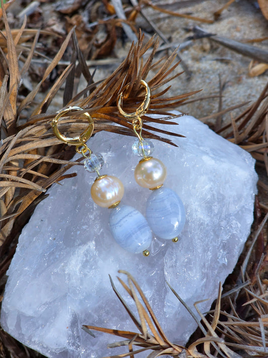 Brincos Kék Nyugalom — Calma Azul