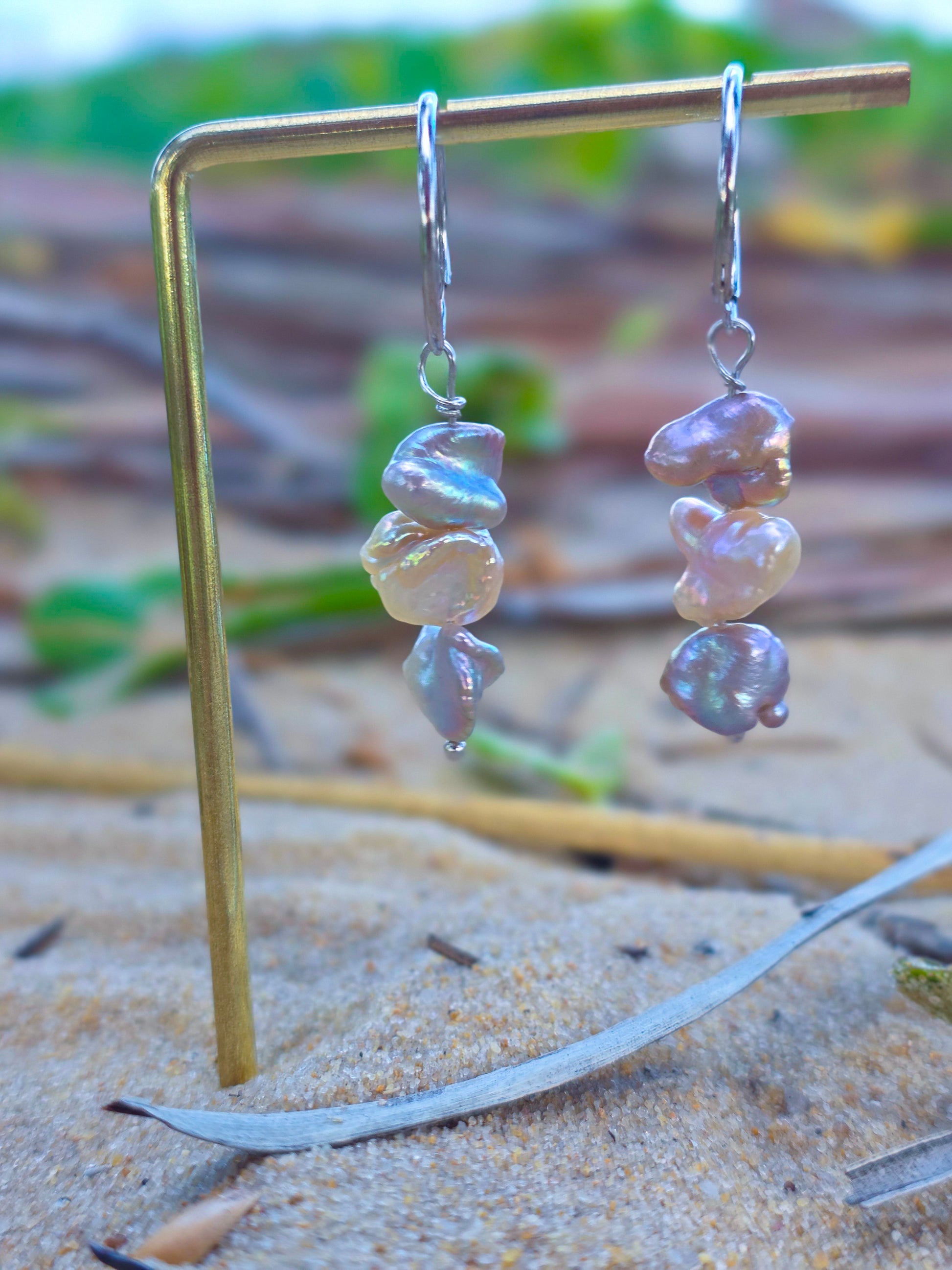 Brincos Holdfény — Luz da Lua