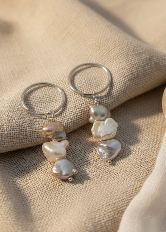 Brincos Holdfény — Luz da Lua