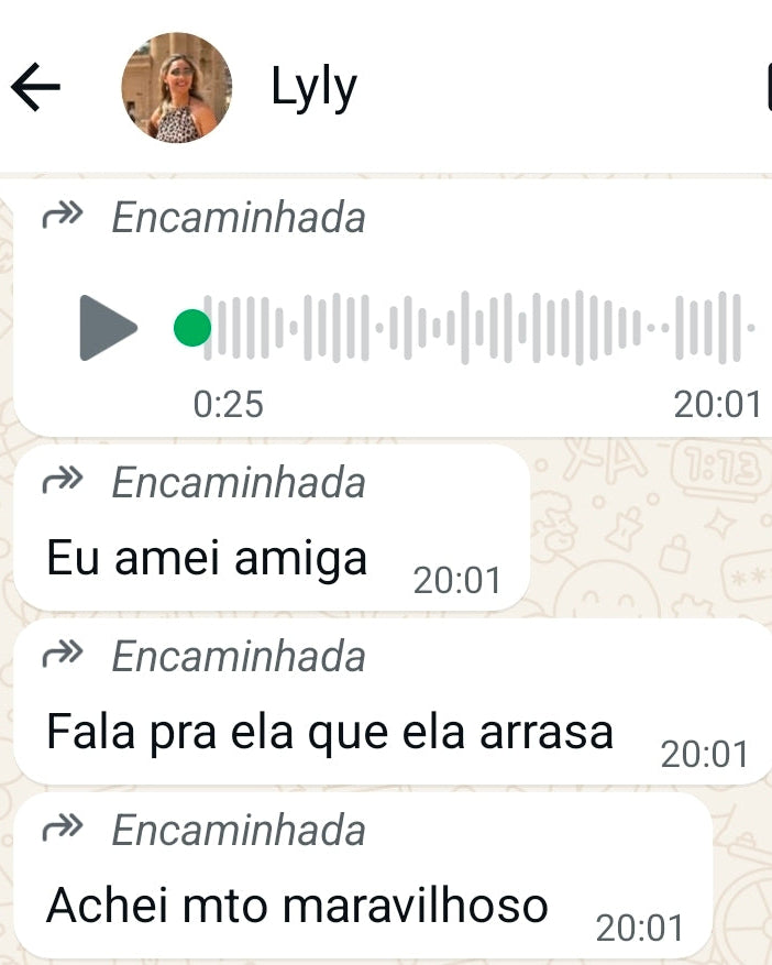 Lyly - Amiga e cliente, que presenteou várias amigas especiais com joias körössy