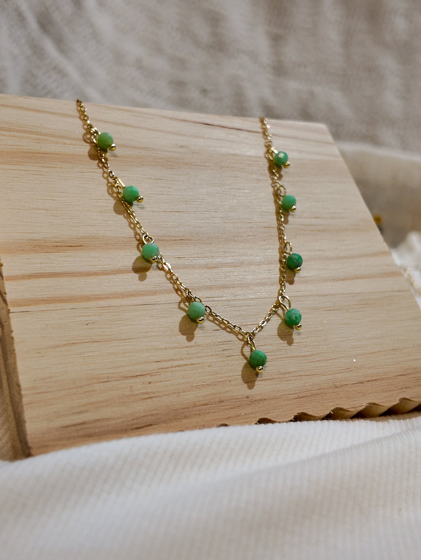 Colar Liget Lehelet — Sopro do Bosque | Brisa